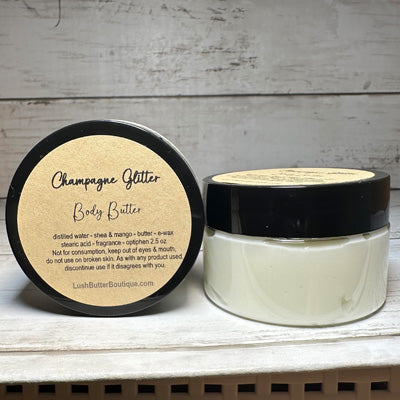 Champagne Glitter Body Butter