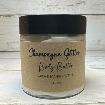 Champagne Glitter Body Butter